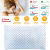 Gel-Infused Cooling Memory Foam Pillow, King, 1 or 2 Pieces